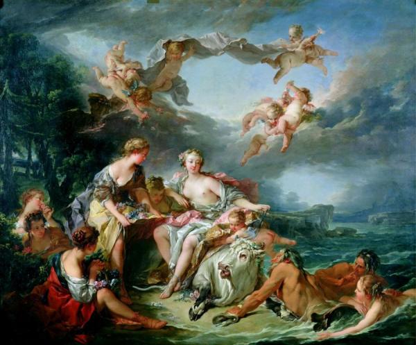 The Rape Of Europa by Francois Boucher