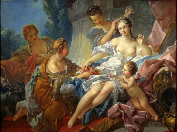 Francois Boucher The Toilet Of Venus