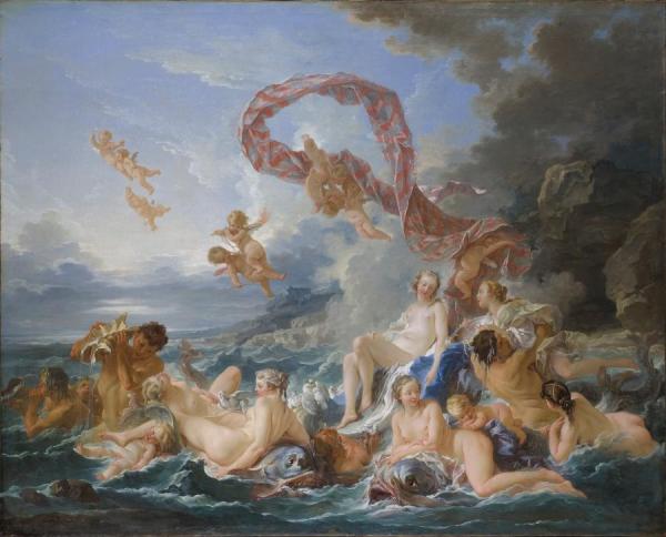 The Triumph Of Venus(venus Triumf) by Francois Boucher