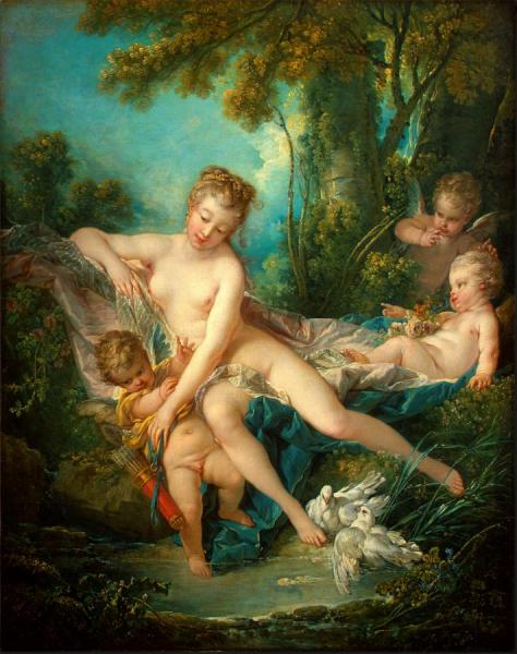 Venus Consoling Love by Francois Boucher