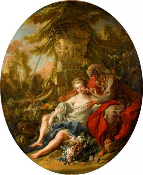 Francois Boucher Vertumnus And Pomona