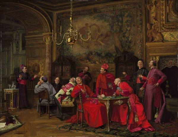 Francois Brunery An Eminent Gathering
