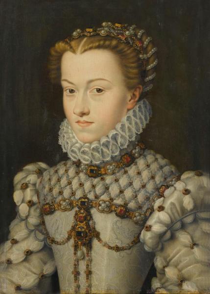 Francois Clouet Elizabeth Of Austria
