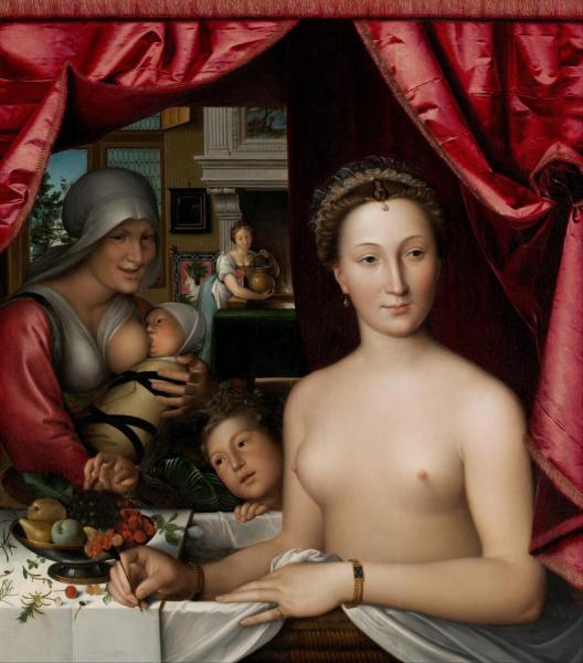 The Lady In Her Bath by Francois Clouet