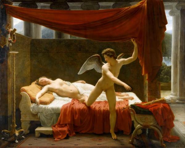Cupid And Psyche by Francois-edouard Picot Oil Painting Reproductions