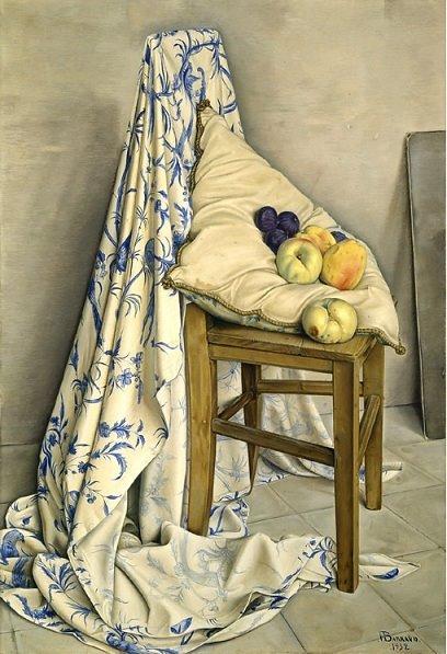 Jouy Cloth by Francois Emile Barraud Oil Painting Reproductions