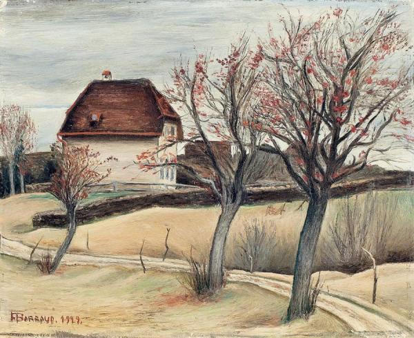 Francois Emile Barraud The College Of Entre-deux-monts