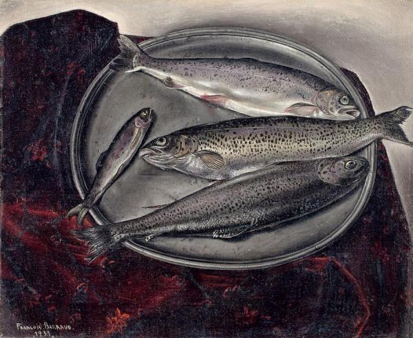 Francois Emile Barraud The Rainbow Trout