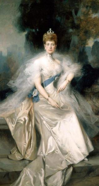 Queen Alexandra by Francois Flameng