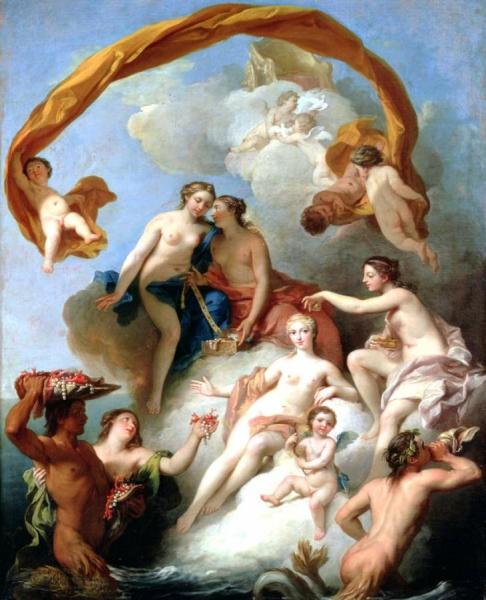 The Toilet Of Venus by Francois Lemoyne