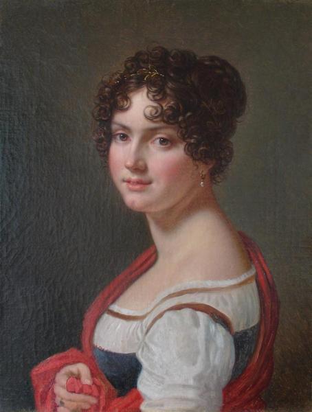 Portrait Of A Young Lady by François-xavier Fabre Oil Painting Reproductions