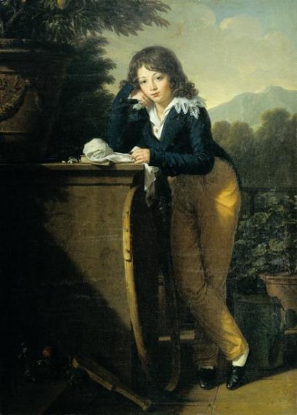 Portrait Of Kleofas Ogiński by François-xavier Fabre