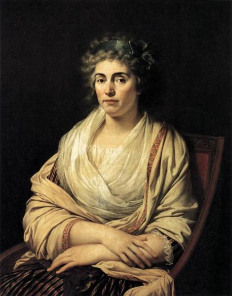 Portrait Of The Countess D'albany by François-xavier Fabre
