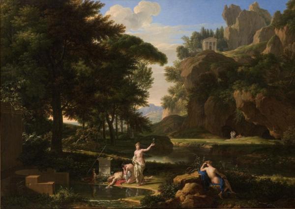 The Death Of Narcissus by François-xavier Fabre Oil Painting Reproductions