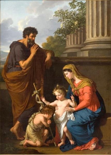 François-xavier Fabre The Holy Family