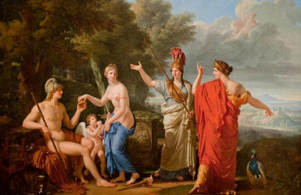 The Judgment Of Paris by François-xavier Fabre