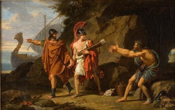 François-xavier Fabre Ulysses And Neoptolemus Taking Hercules' Arrows From Philoctetes