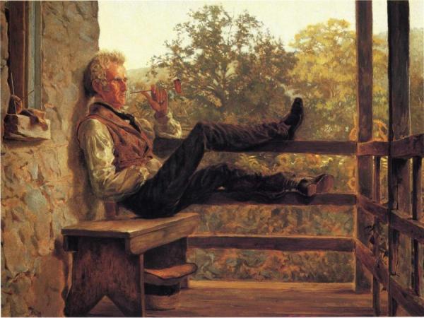 Independence by Frank Blackwell Mayer Oil Painting Reproductions