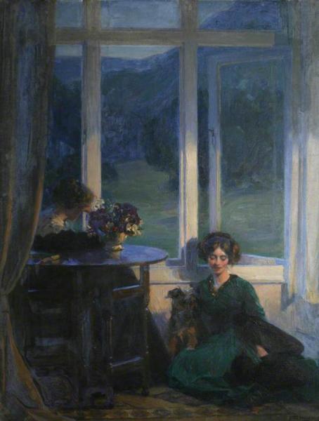 A Truce by Frank Bramley, R.a. Oil Painting Reproductions