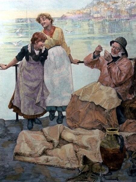 Eyes And No Eyes by Frank Bramley, R.a.