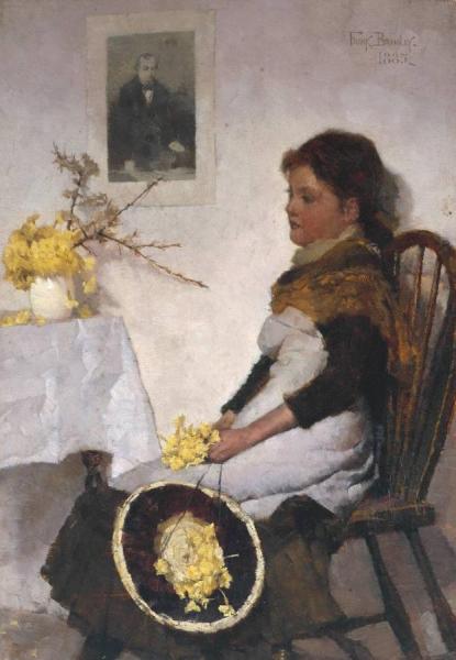 Primrose Day by Frank Bramley, R.a.