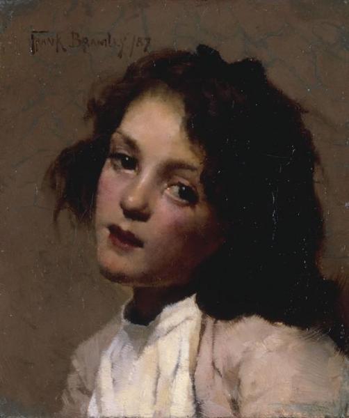 Simplicita by Frank Bramley, R.a. Oil Painting Reproductions