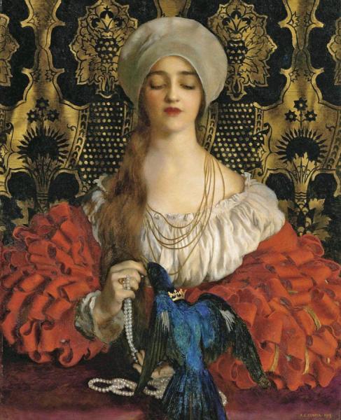 The Blue Bird by Frank Cadogan Cowper