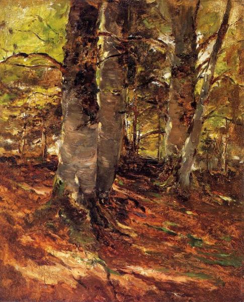 Beachwoods At Polling by Frank Duveneck