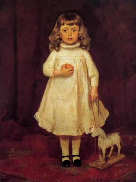 F. B. Duveneck As A Child by Frank Duveneck