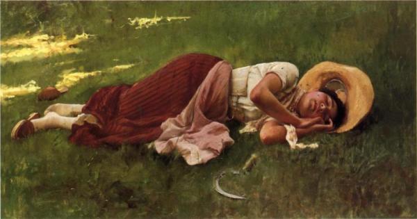 Siesta by Frank Duveneck
