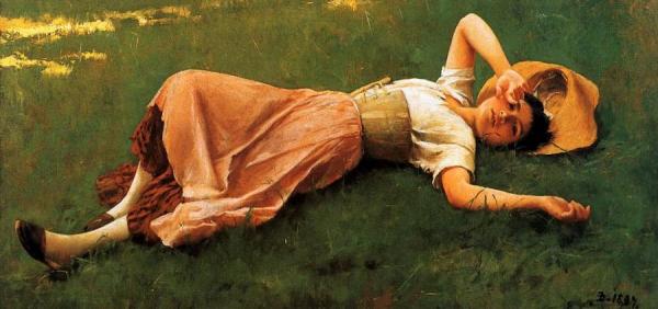 Siesta, Number Two by Frank Duveneck