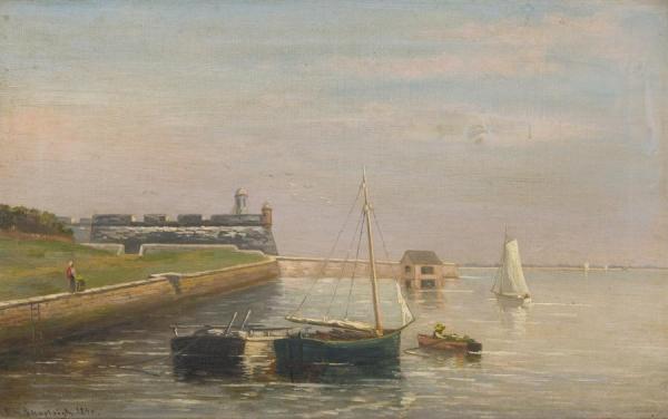 Fort Marion, St. Augustine, Florida by Frank Henry Shapleigh