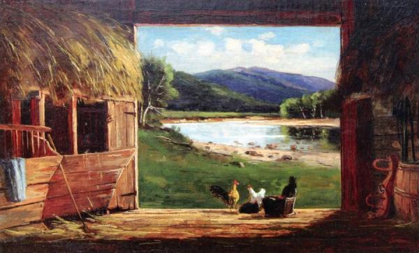 Old Barn In Bartlett, Nh by Frank Henry Shapleigh