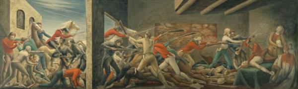 Frank Mechau Battle Of The Alamo, 1938