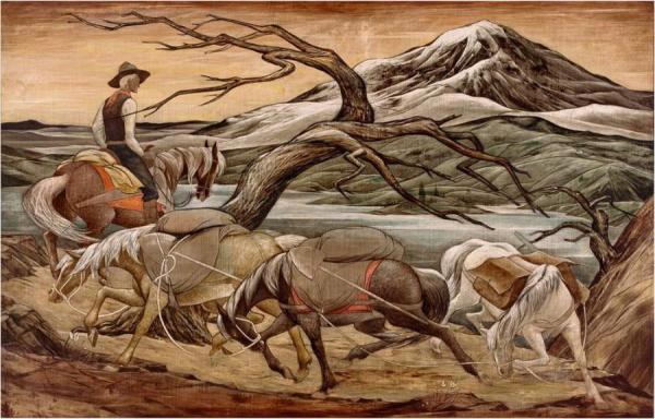 Frank Mechau Tom Kenney Comes Home, 1944