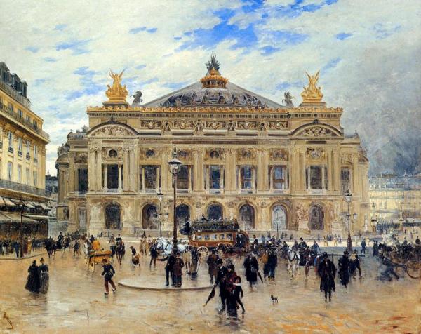 Grand Opera House, Paris by Frank Myers Boggs