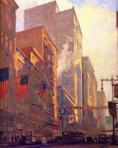 Red Cross Drive by Frank Nuderscher