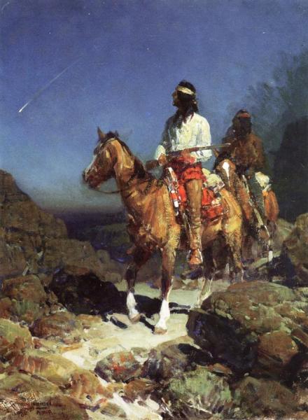 An Evil Omen by Frank Tenney Johnson