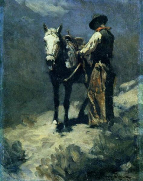 Night Herder by Frank Tenney Johnson