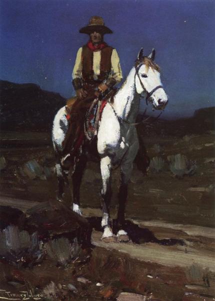 Standing Guard by Frank Tenney Johnson