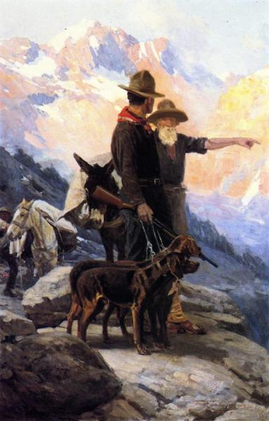 The Mountain Hunt by Frank Tenney Johnson