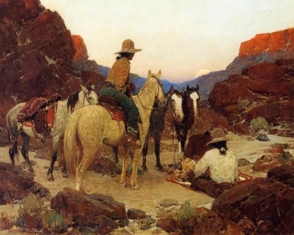 Twilight Rendezvous by Frank Tenney Johnson