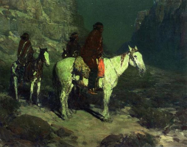 Voices In The Night by Frank Tenney Johnson