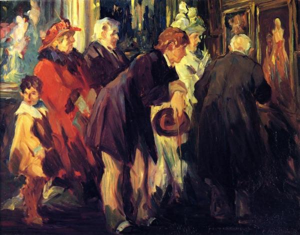 The Critics by Frank Van Sluon