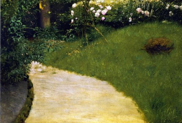 Garden Path by Frank Vincent Dumond