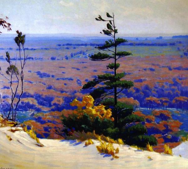 From Mount Jackson by Frank Virgil Dudley Oil Painting Reproductions