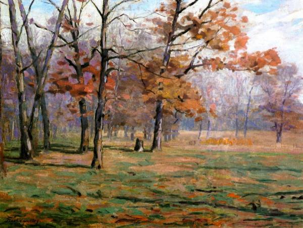 Gray Day by Frank Virgil Dudley Oil Painting Reproductions
