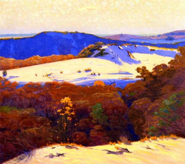 Frank Virgil Dudley Hills Of Arcady