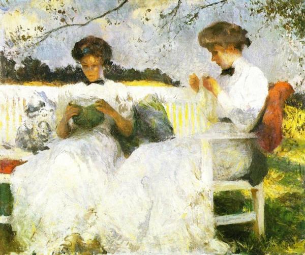 Afternoon In September by Frank Weston Benson