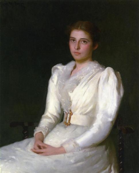 Alice Bacon (mrs. W. Sturgis H. Lothrop) by Frank Weston Benson
